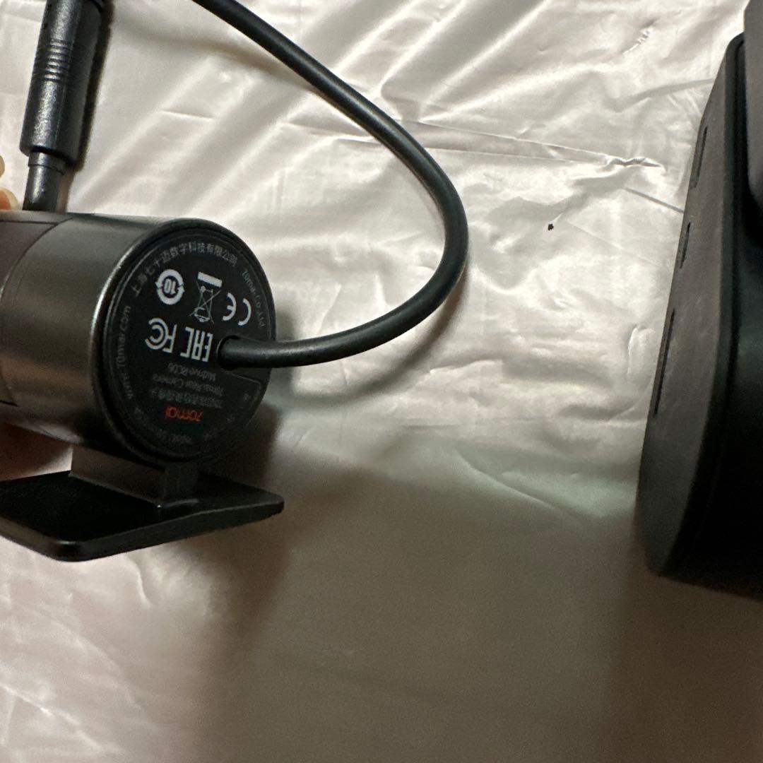 70mai前後2カメラ ドライブレコーダー型式不明 ドラレコフロント リア