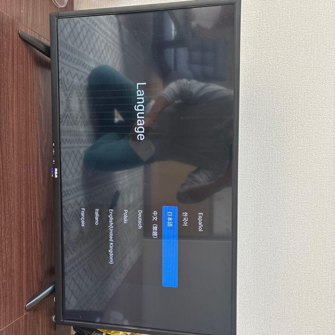 RCA 液晶テレビ リモコン付き
