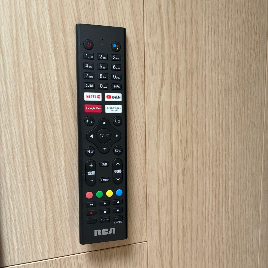 RCA 液晶テレビ リモコン付き