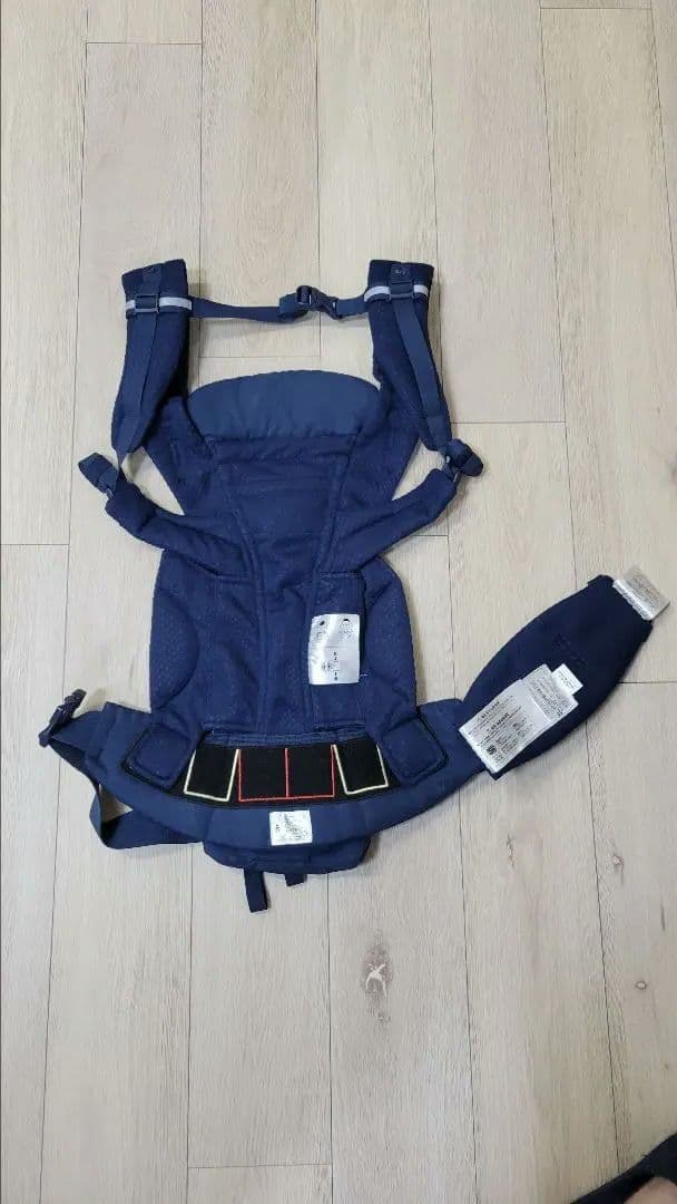 マイスエルゴベビー 抱っこ紐 オムニブリーズ メッシュ ミッドナイトブルー