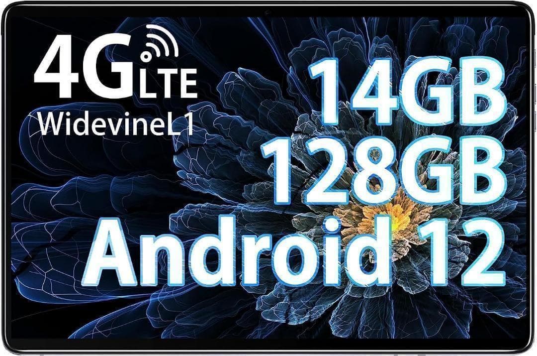 タブレット Android12 10.1インチ simフリー WiFi 多機能