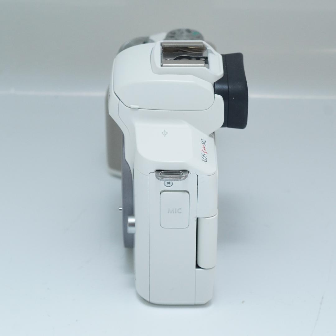 スマホ転送機能付♪キヤノン EOS Kiss M2 ホワイト