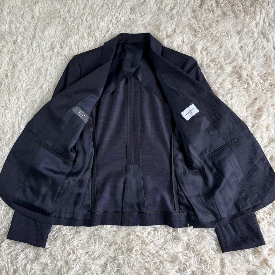 ザスーツカンパニー パンツセットアップ 伊製生地REDA ネイビー 40