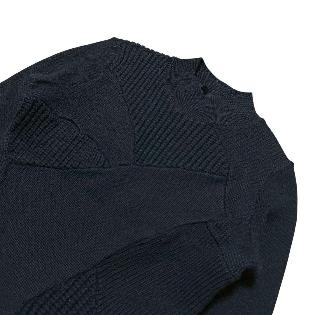 トリココムデギャルソン ニット 長袖 ウール 90's ブラック