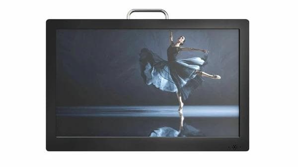 10.1インチ録画機能付きTV内蔵バッテリー・AC電源・カーアダプタ3方式