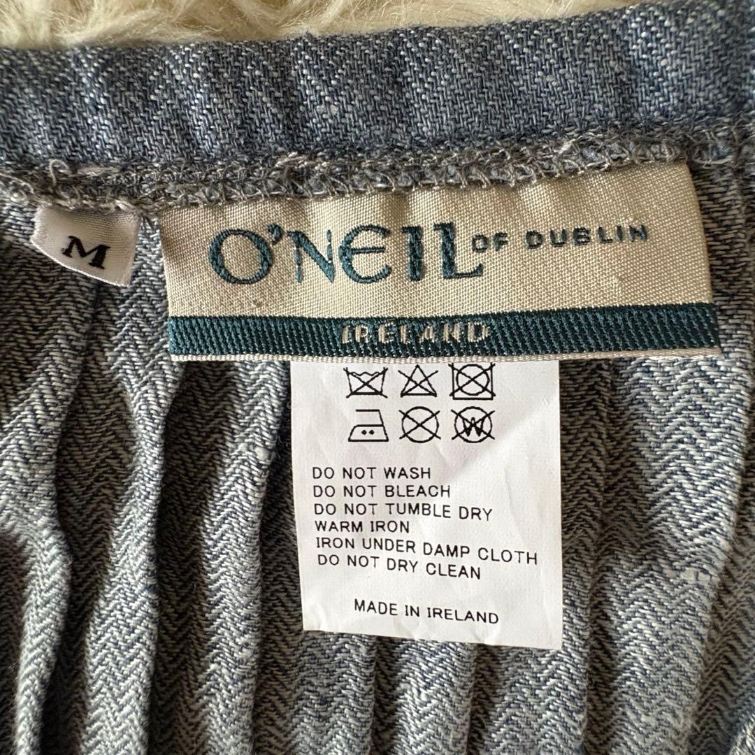 未使用タグ付✨ メゾンドソイル×オニールオブダブリン　巻スカート　麻100%