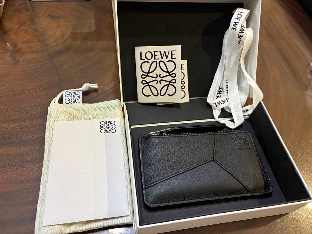 早い者勝ち！　⭐︎美品　パズル ロング カードホルダー（クラシックカーフ）