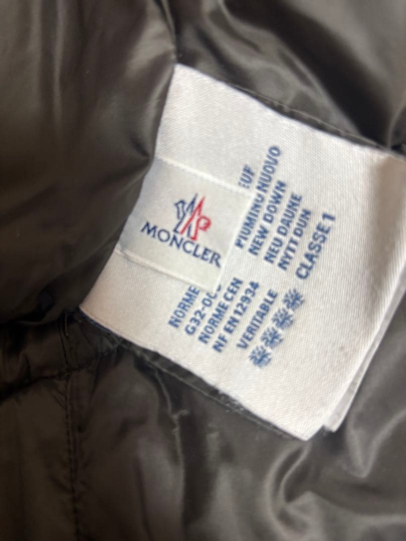 MONCLERダウンジャケットブラウンサイズ0