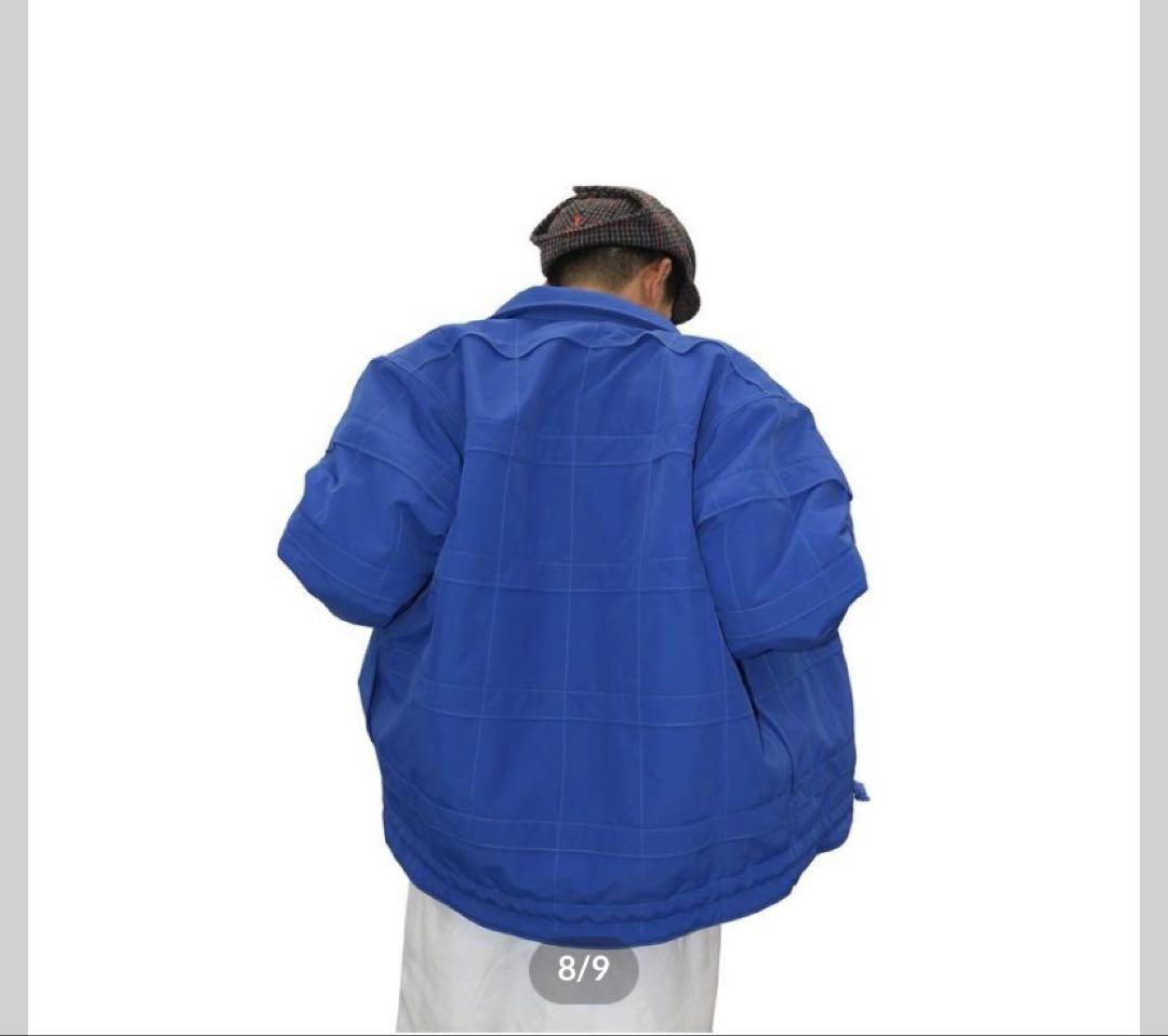 WHIMSY XL ブルー ナイロンジャケット　ダウン