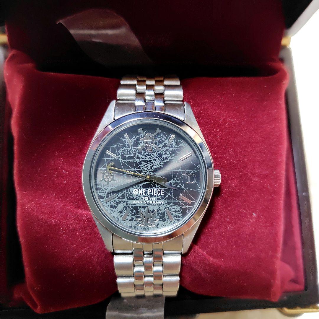 超希少・美品 ONE PIECE 10周年公式記念モデル9999本 限定腕時計