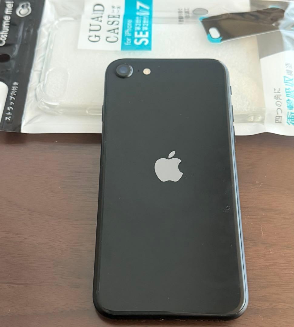 iPhone SE2 ブラック64GB SIMロック解除済　2台セット売り可能