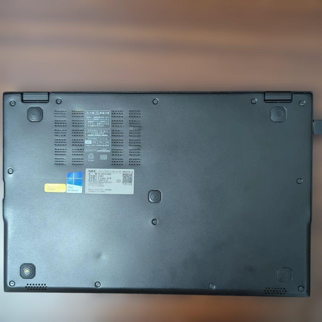 NECノートPC PC-VK22TGGDS　VersaPro UltraLite