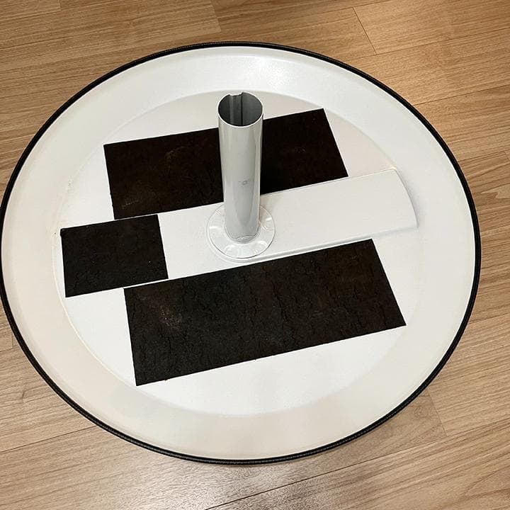 現行 Gクラス 純正 スペアタイヤ カバー ホワイト ベンツ W463A