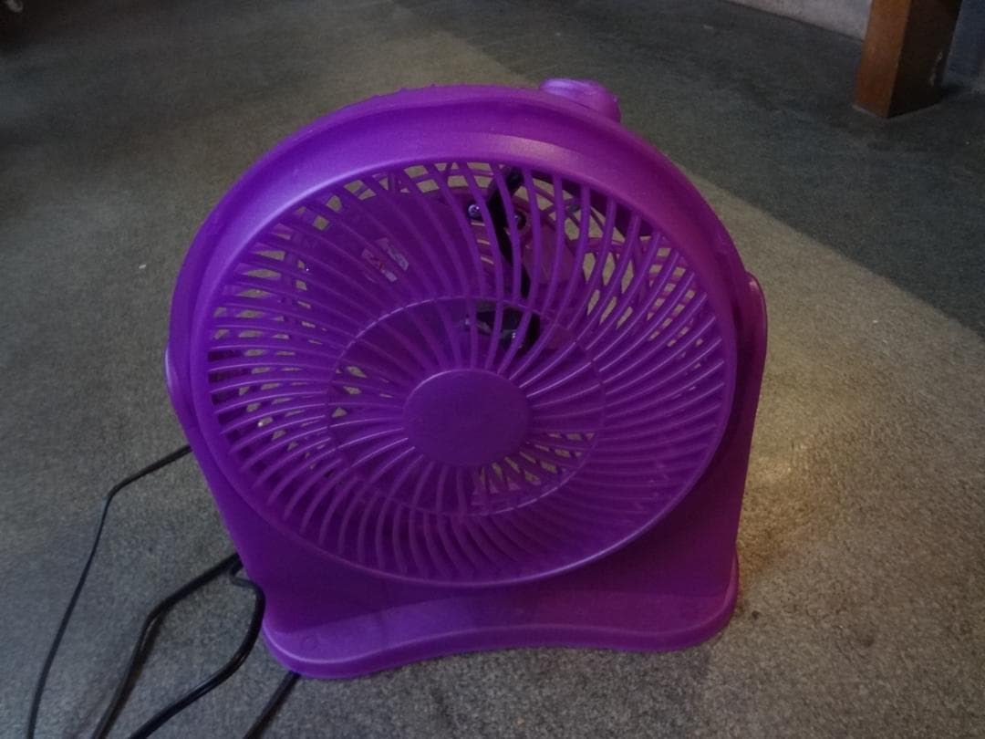 熱中症対策　●サーキュレーター　　取説・箱入り　　　夏・扇風機・納涼・換気