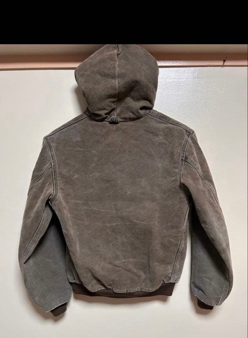 [激渋フェード‼️]Carhartt アクティブジャケット　ブラウン