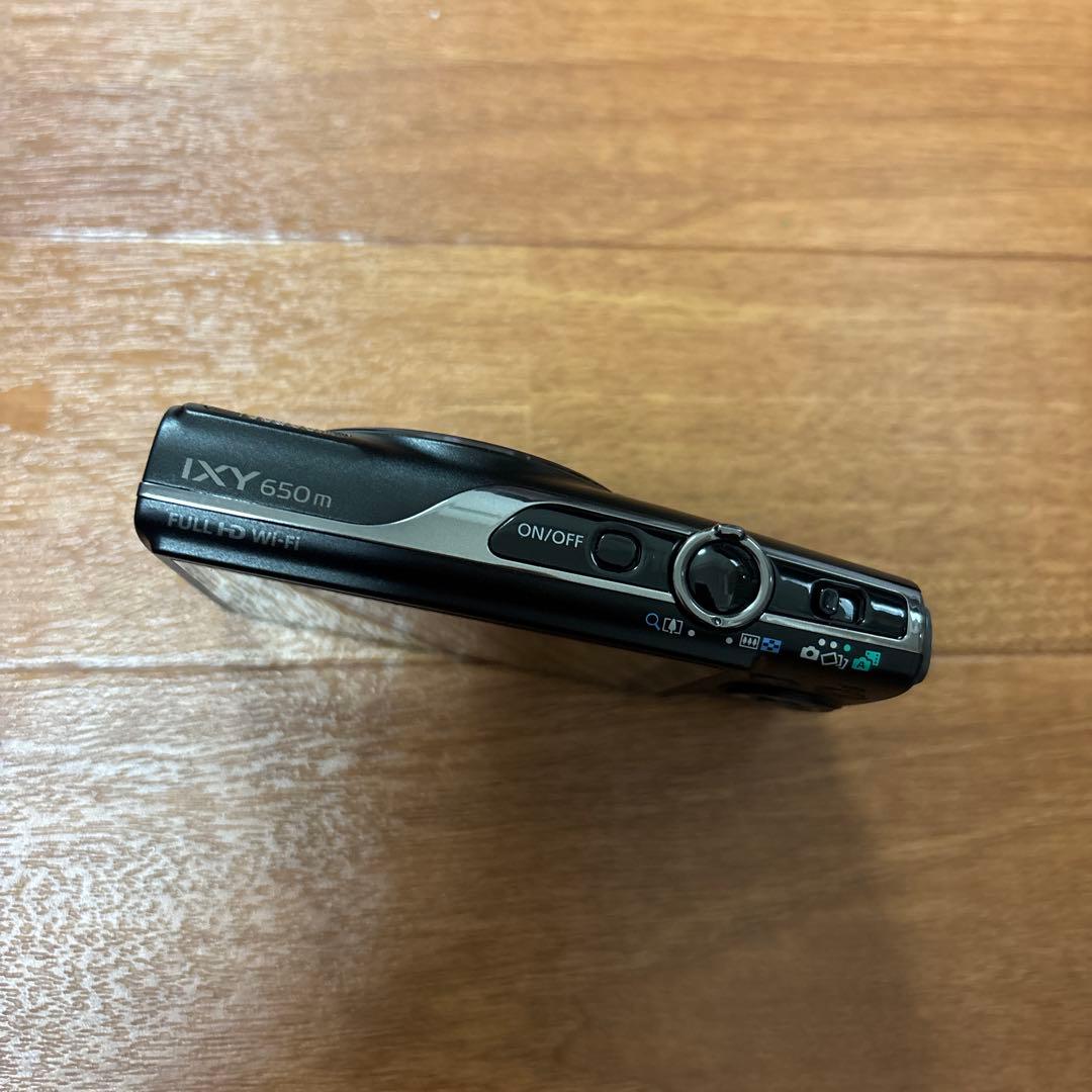 Canon IXY 650m ブラック Wi-Fi機能搭載