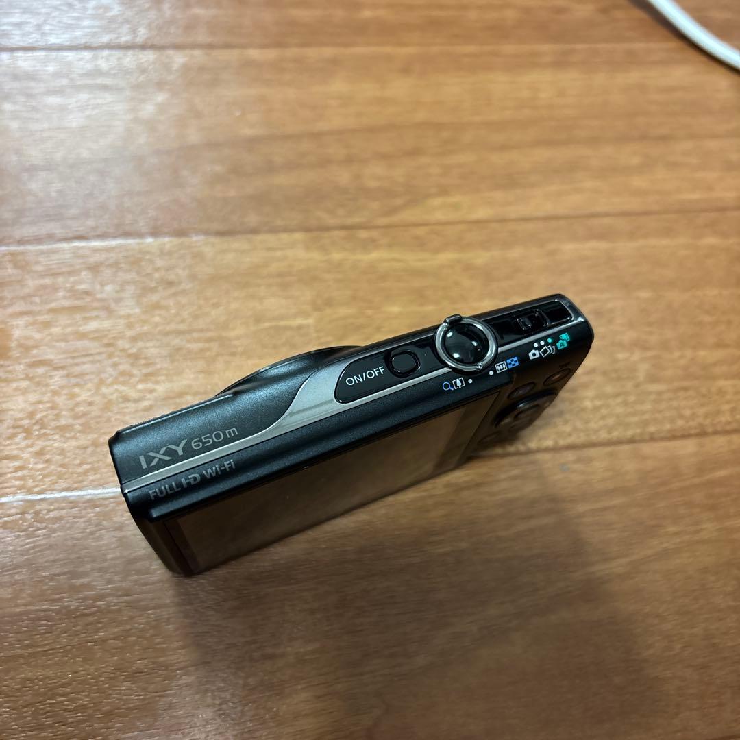 Canon IXY 650m ブラック Wi-Fi機能搭載