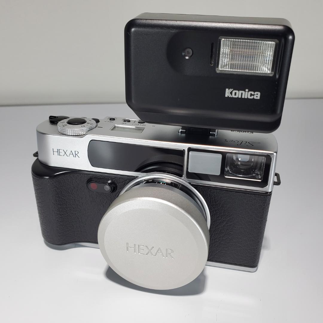 【希少・美品！】コニカ へキサー シルバー フルセット Konica Hexar