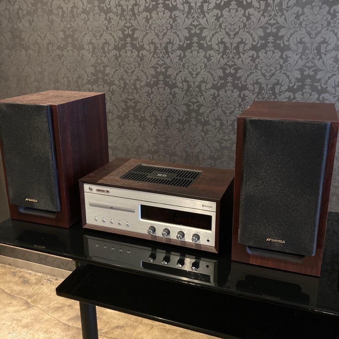 h*a様 SANSUI　SMC-500BT　真空管ハイブリッド搭載　CDステレオ