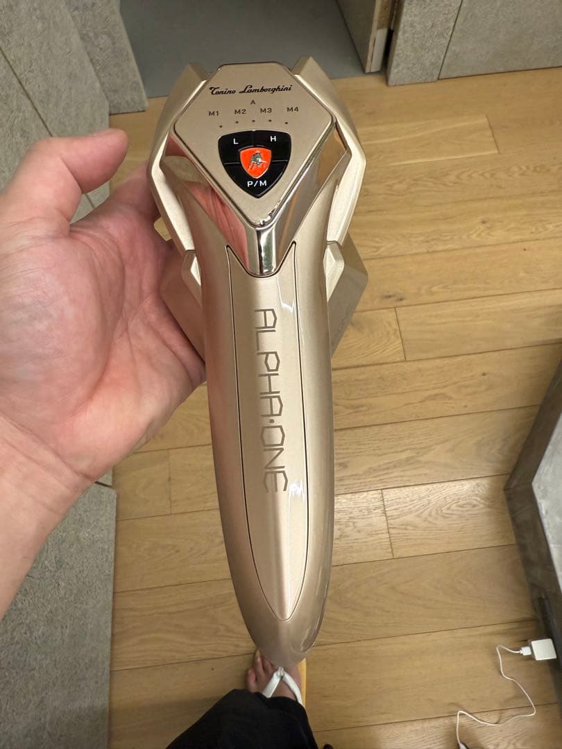 美顔器 ゴールド PM機能搭載エニシーグローパック 炭酸ガス