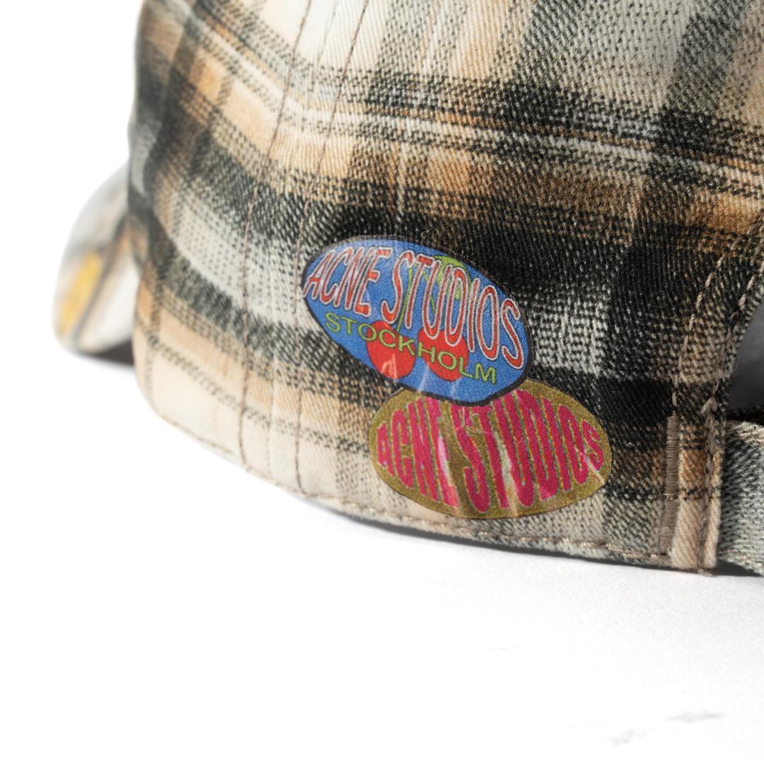 新品 Acne Studios ダメージ加工 ベースボールキャップ