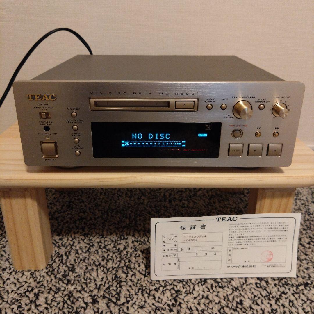 ティアック　 MD－Ｈ500i MDDECK