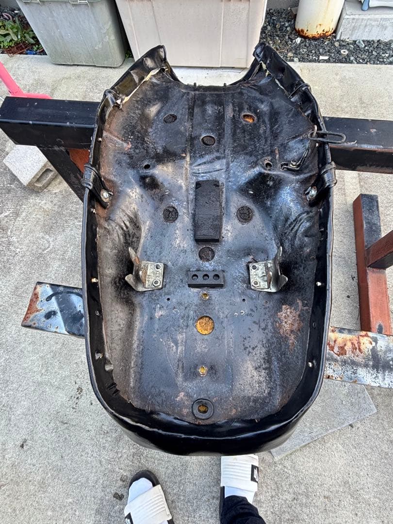 cb250t ホーク　角タンク用　タックロール