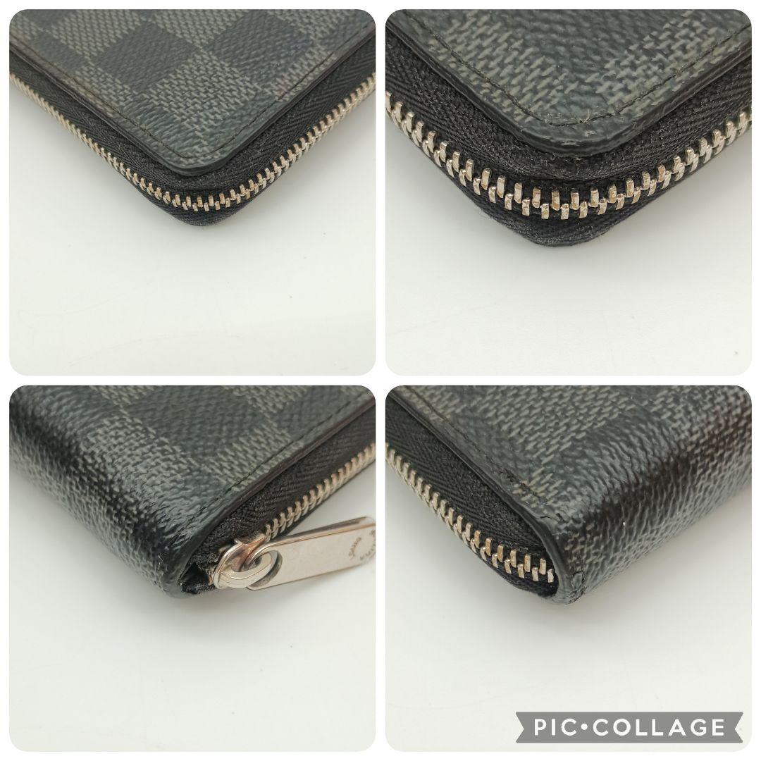 【美品S】ルイヴィトン　ジッピーパース　ダミエグラフィット　ケース