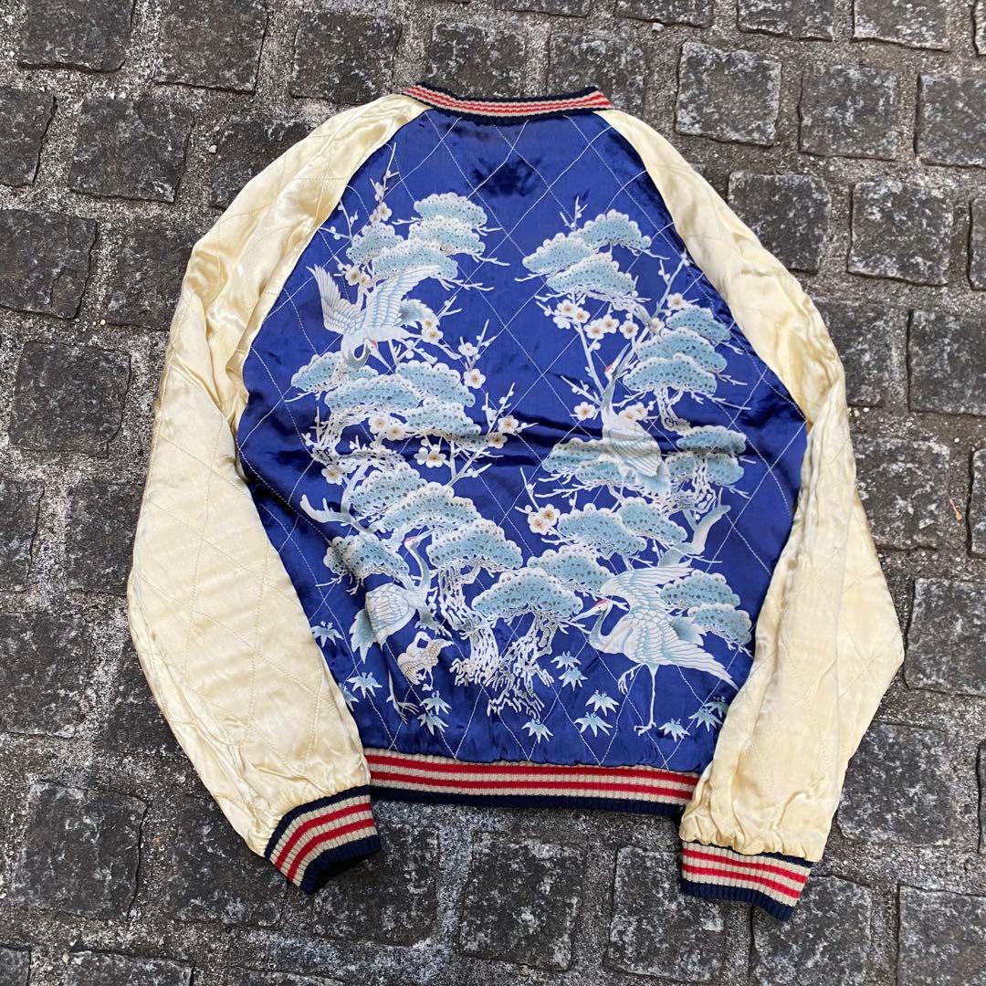 一点物　CROPPED HEADS スーベニアジャケット　和柄