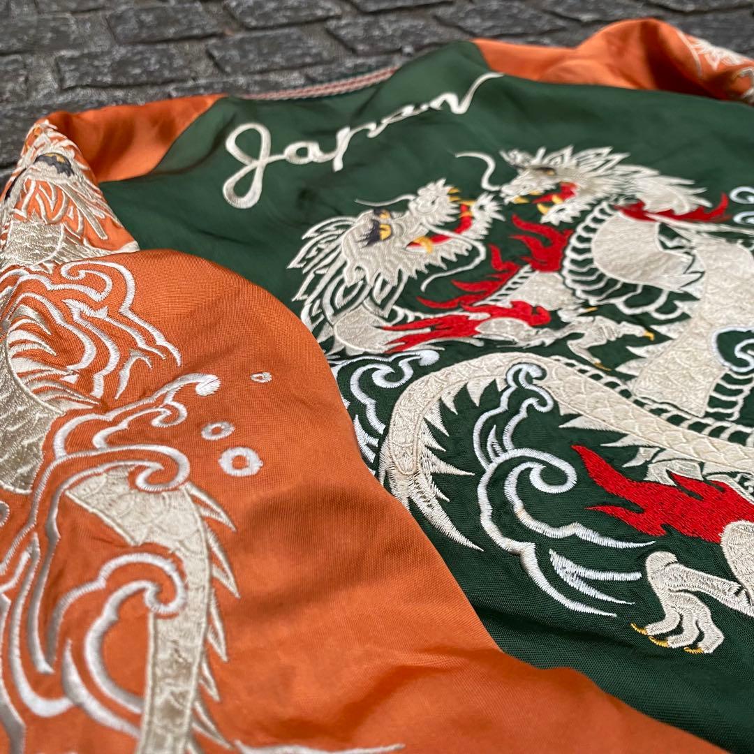 一点物　CROPPED HEADS スーベニアジャケット　和柄