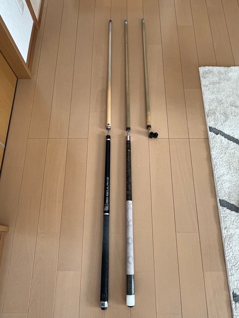 ビリヤードキュー 2本セット