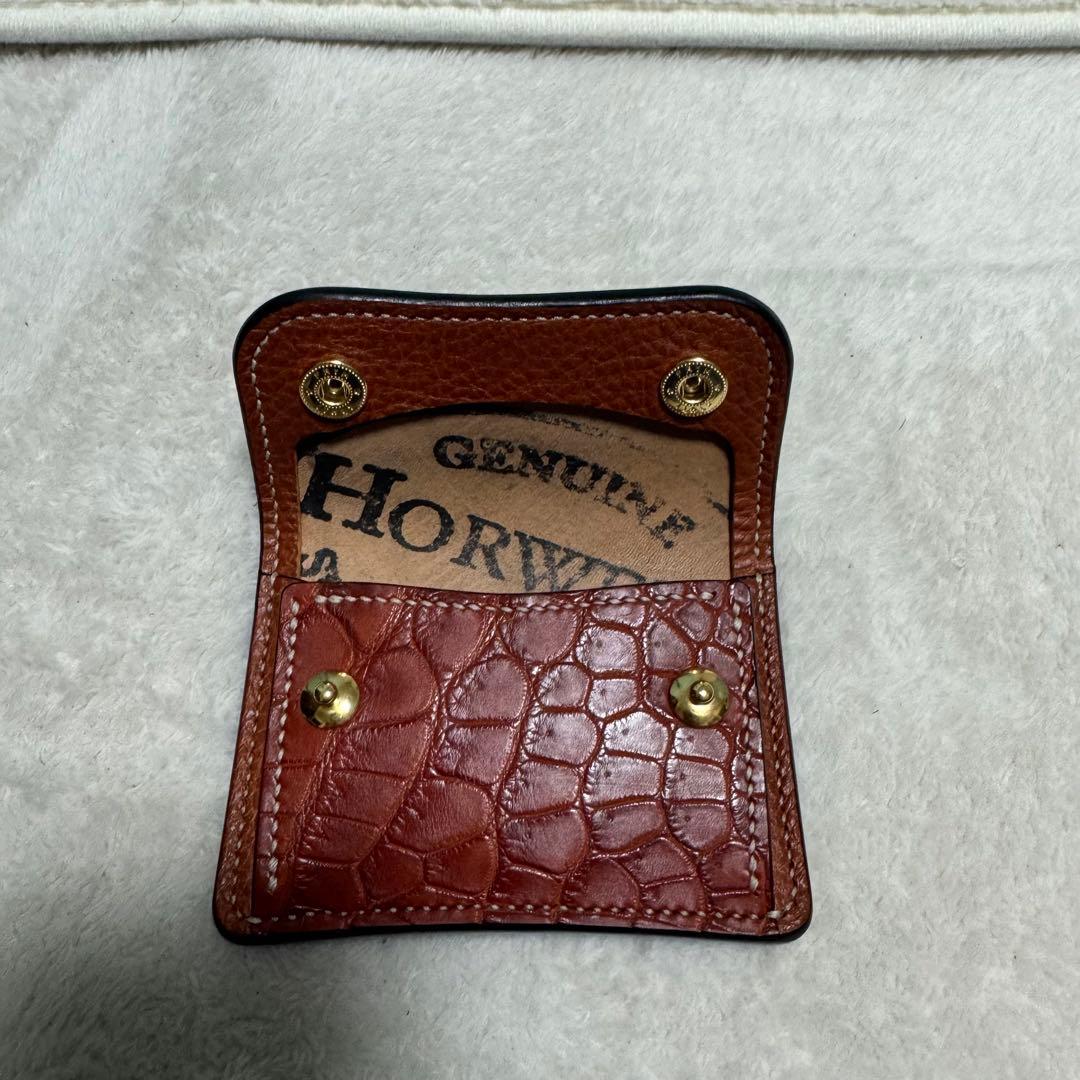 コ*ル様 WILD SWANS TONGUE型　トリプルレザー　財布