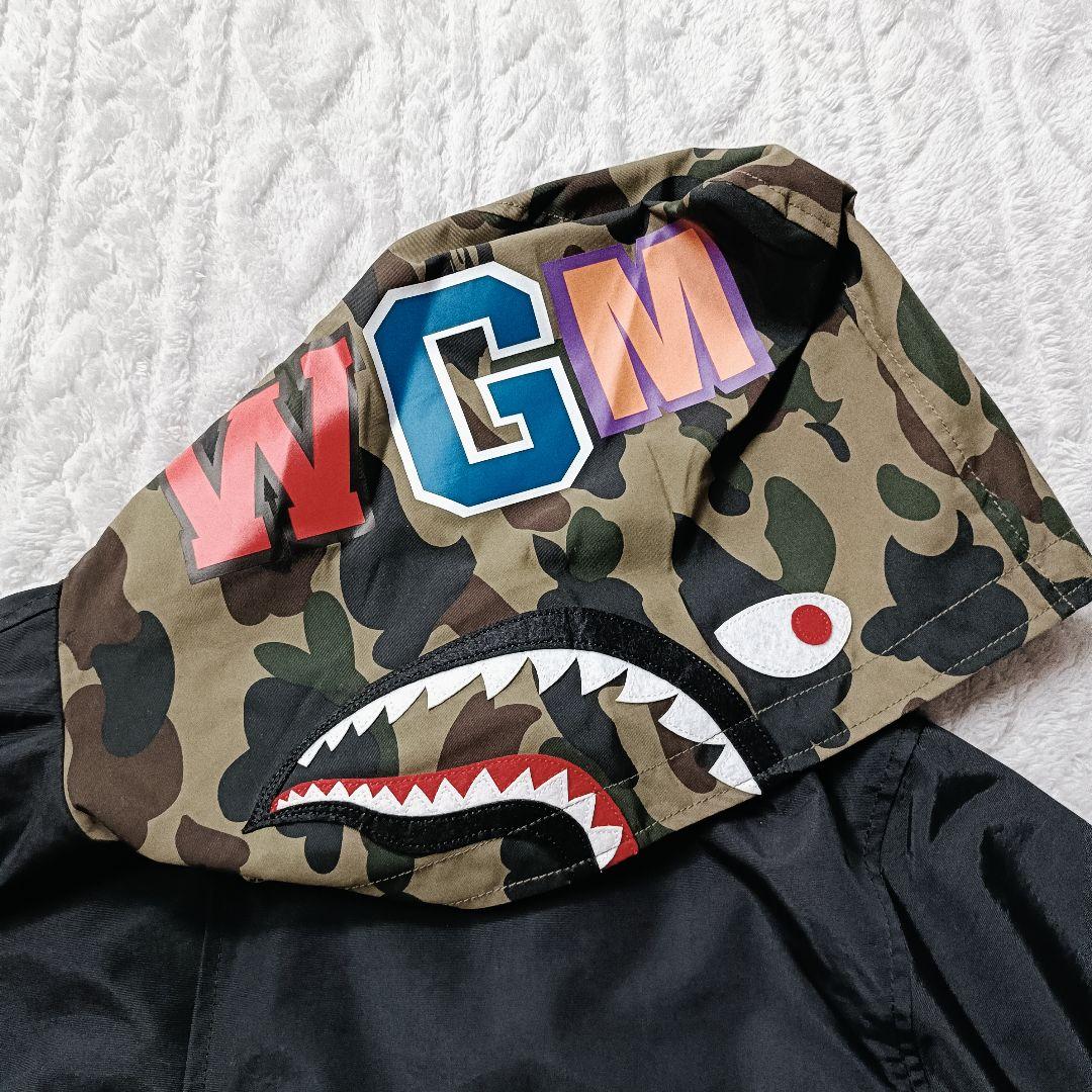 【美品】A BATHING APE SHARK COACH JACKET XXL