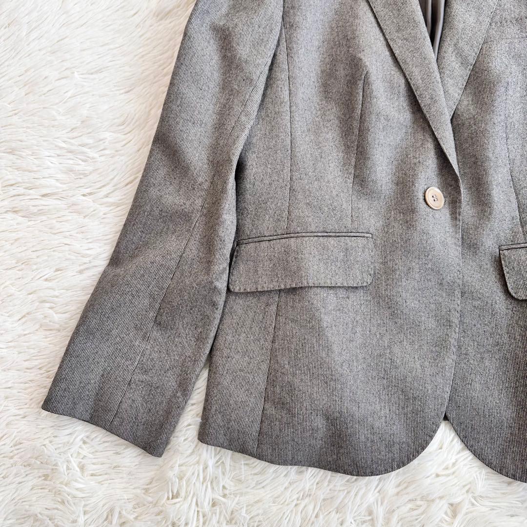 美品 ユニバーサルランゲージ カノニコ SUPER110パンツスーツセット XL