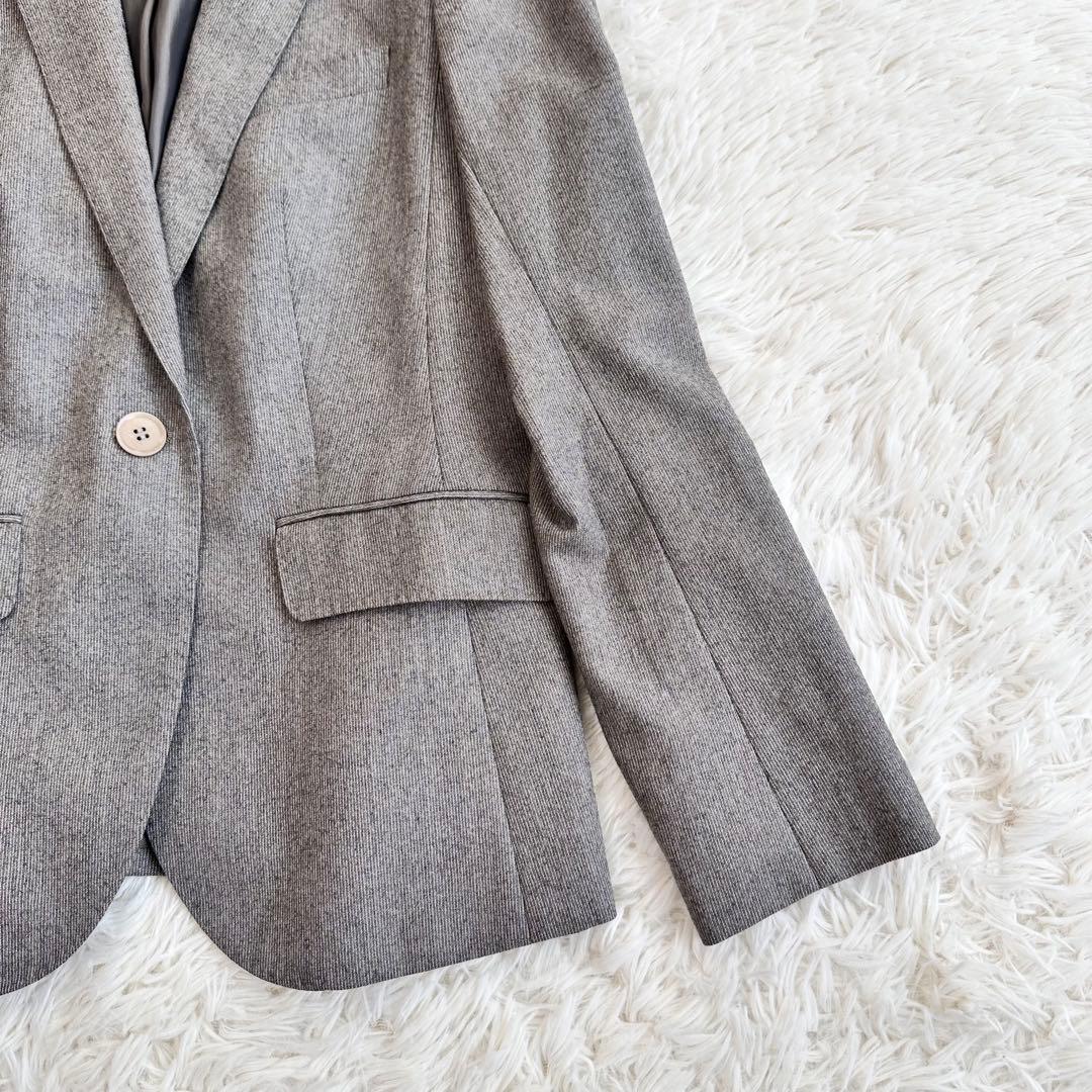 美品 ユニバーサルランゲージ カノニコ SUPER110パンツスーツセット XL