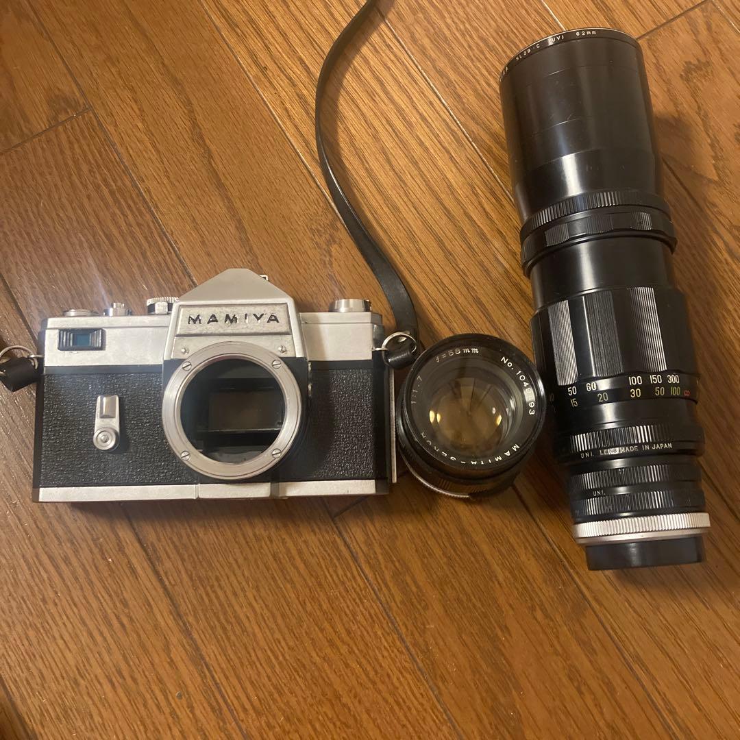 MAMIYA フィルムカメラ レンズ2本付き