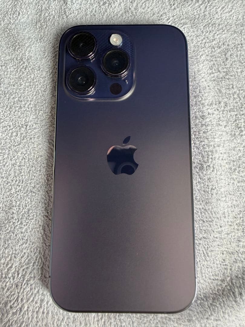Apple iPhone 14 Pro ディープパープル　SIMフリー　極美品