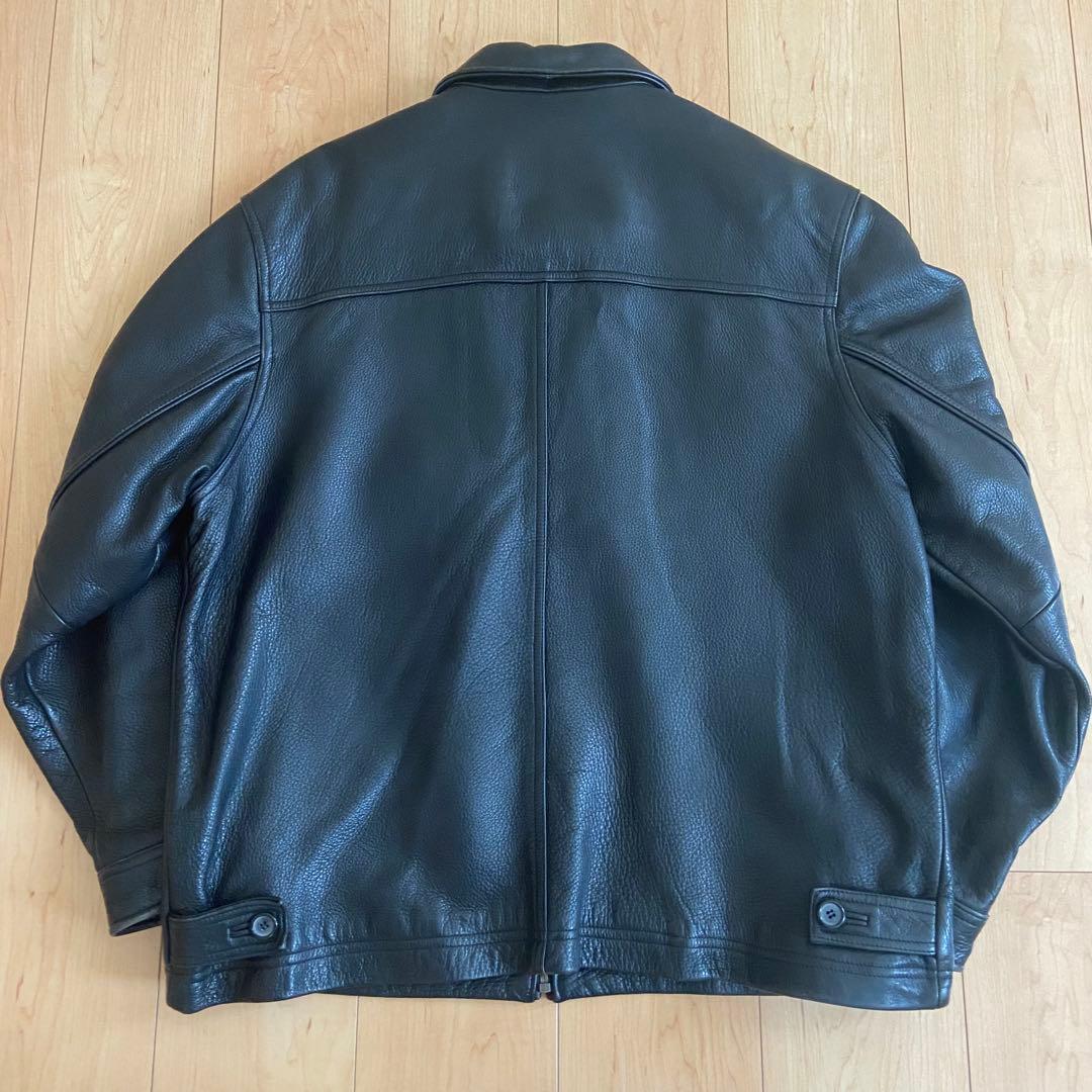 leather limited 90s シングル レザージャケット ブラック L