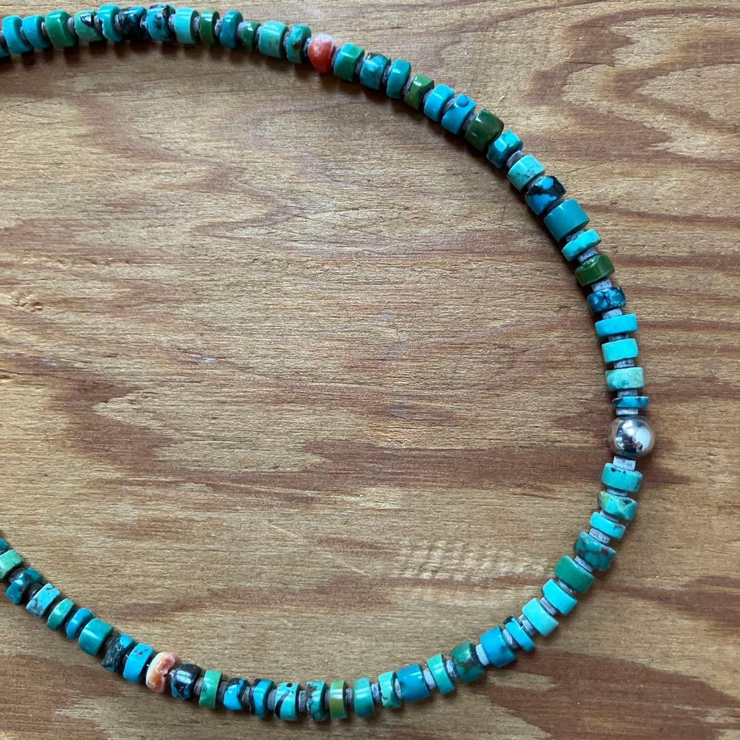 Colina Yazzie コリーナヤジー ターコイズBeads Anklets