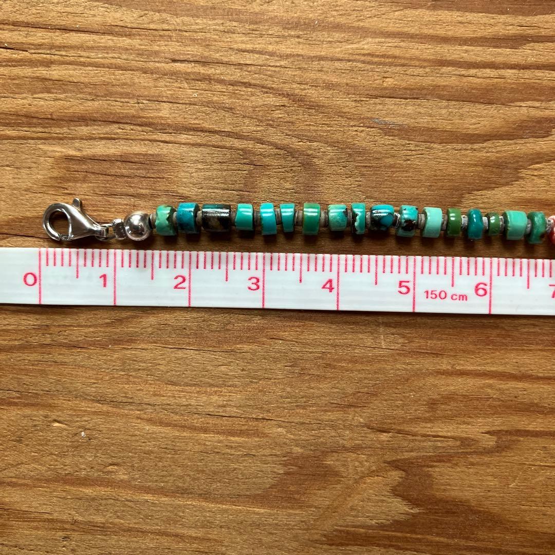 Colina Yazzie コリーナヤジー ターコイズBeads Anklets