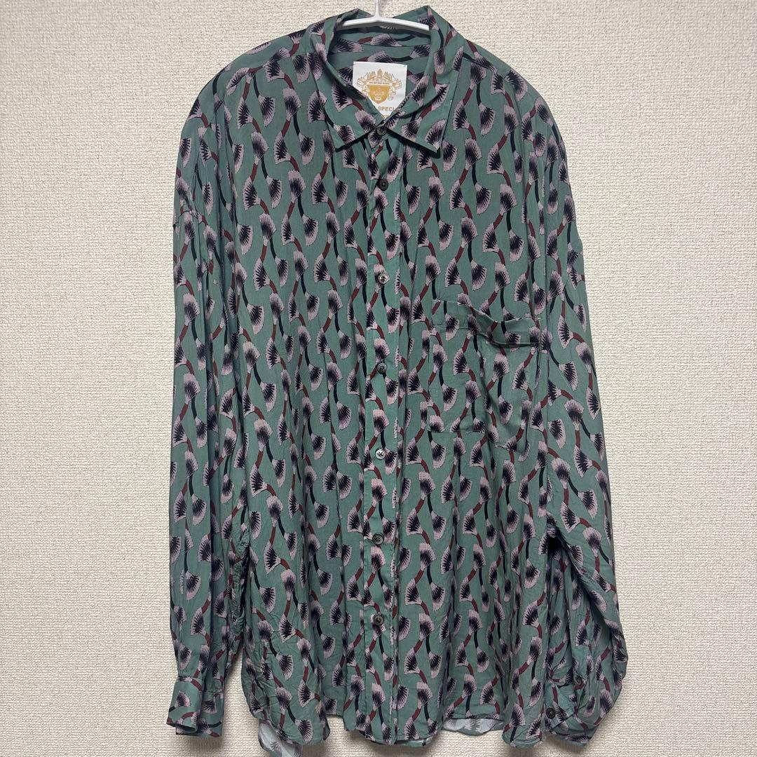 メゾンスペシャル　柄シャツ　2