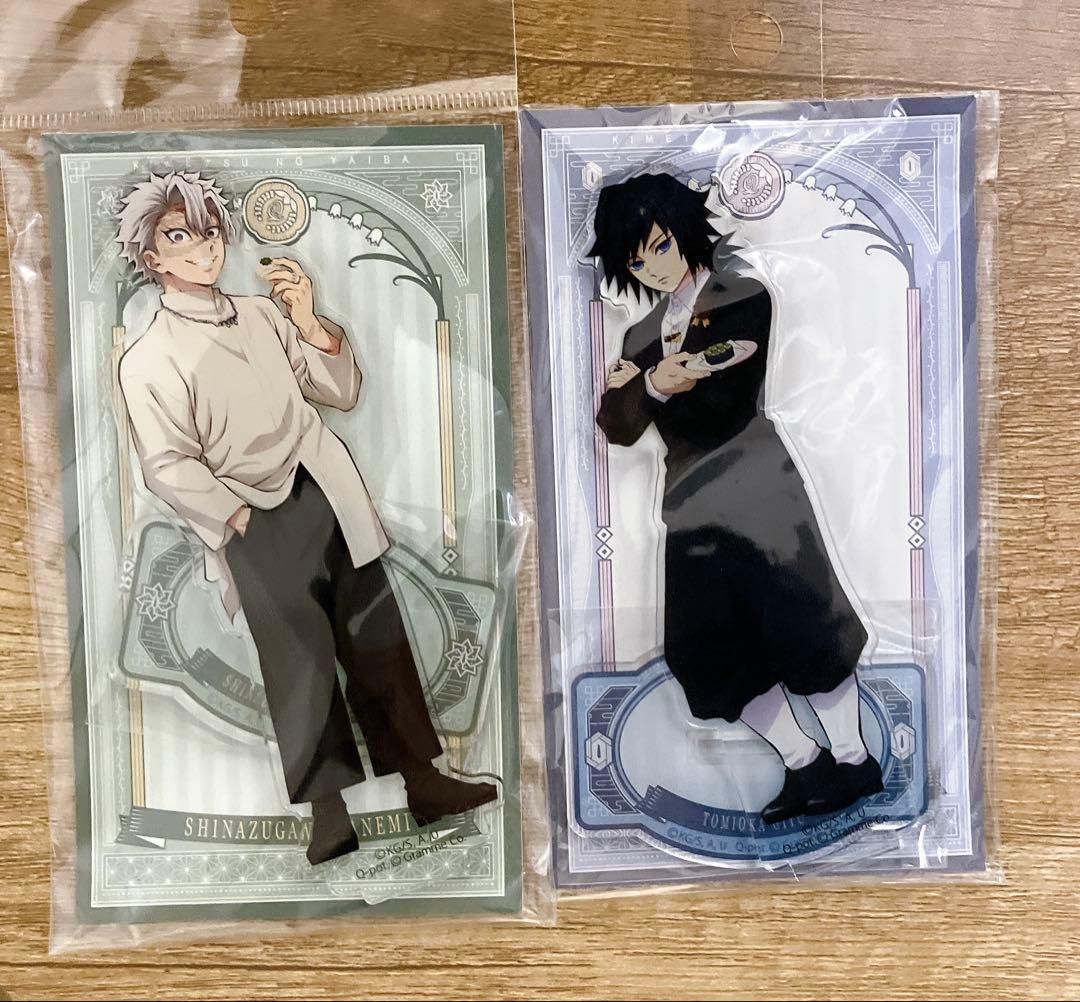 Q-pot 不死川実弥　冨岡義勇　アクスタ