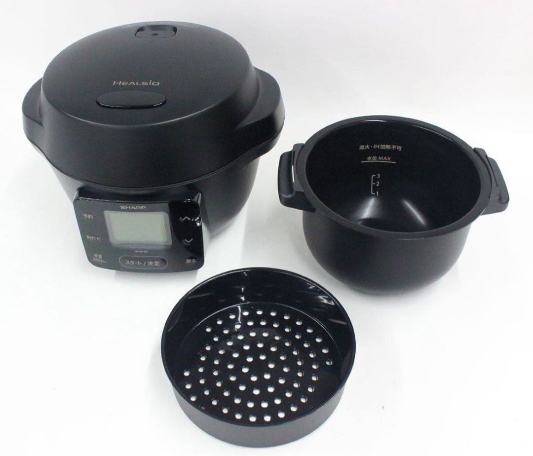 未使用品2024年製ヘルシオホットクック水なし自動調理鍋