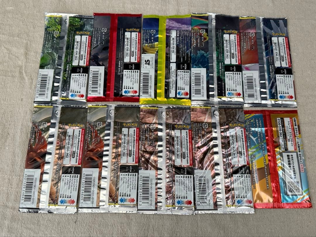 絶版　ポケモンカードパックセット