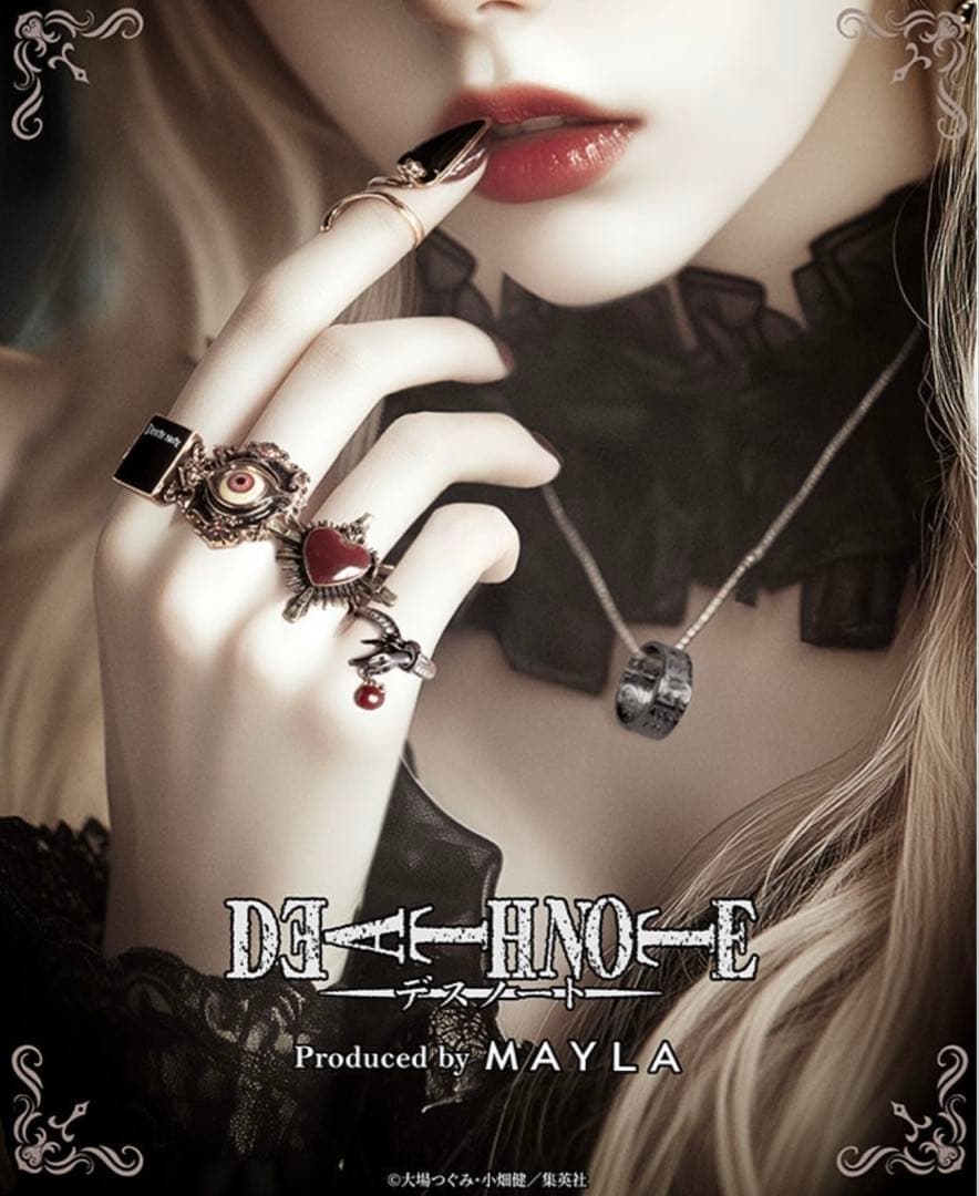 MAYLA マイラ デスノート アイコニック ストーリー リングオブジェ