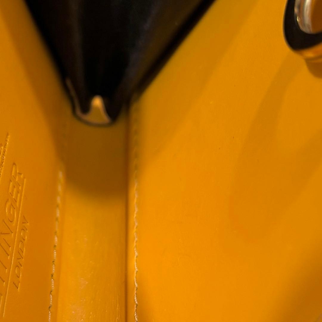 【美品】 エッティンガー Ｌ字 ケース 財布 ブライドルレザー ブラック