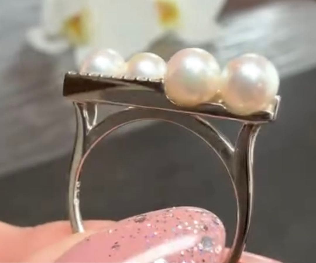 あこやベビーパールリング