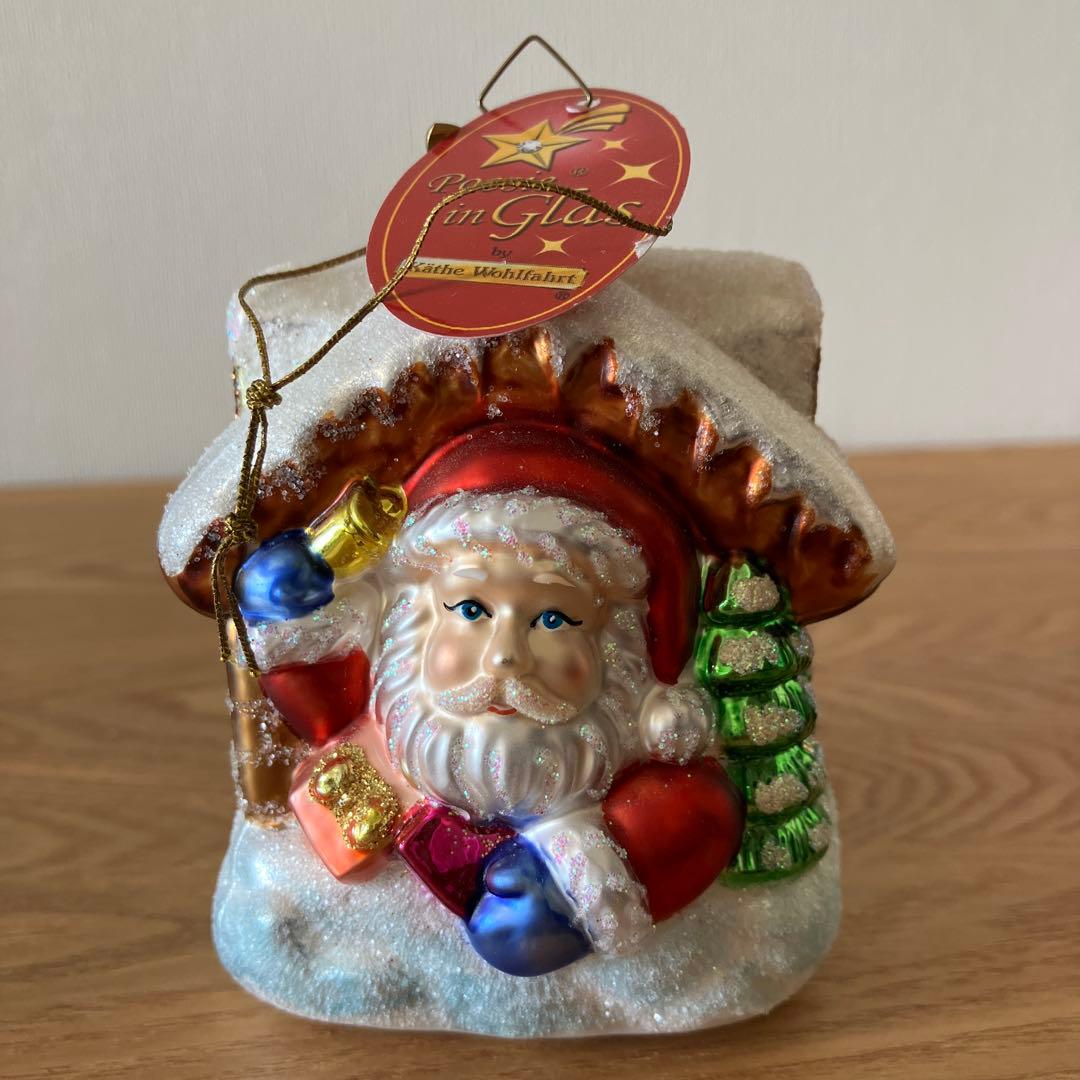ドイツ ケーテウォルファルト クリスマス 飾り ツリー オーナメントサンタ3点