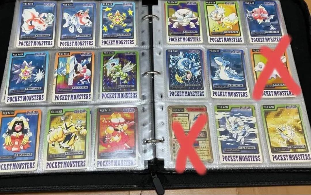 【当時物・希少】ポケモン カードダス まとめ売り ノーマル119枚　ホロ8枚