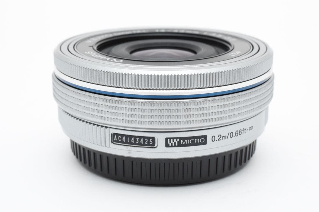 超美品 オリンパス M.zuiko レンズ 14-42mm3.5-5.6シルバー